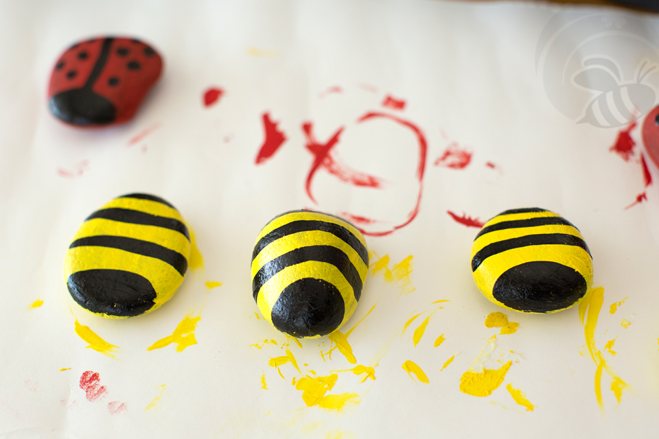Luckey Bee Bee and Ladybug Craft
