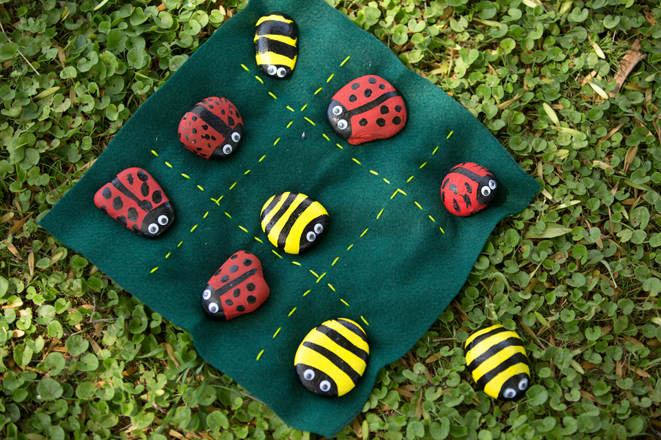 Bee and Ladybug craft